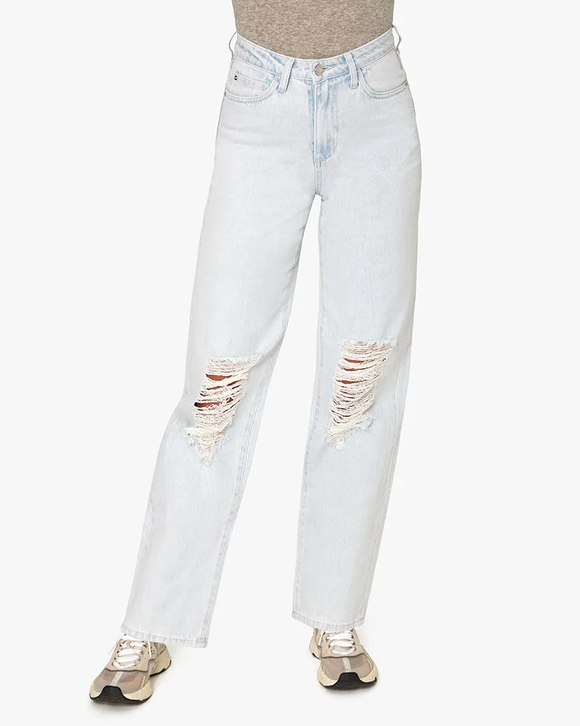 Mid Rise Straight Leg Jean sold by WeWoreWhat product image thumbnail 4