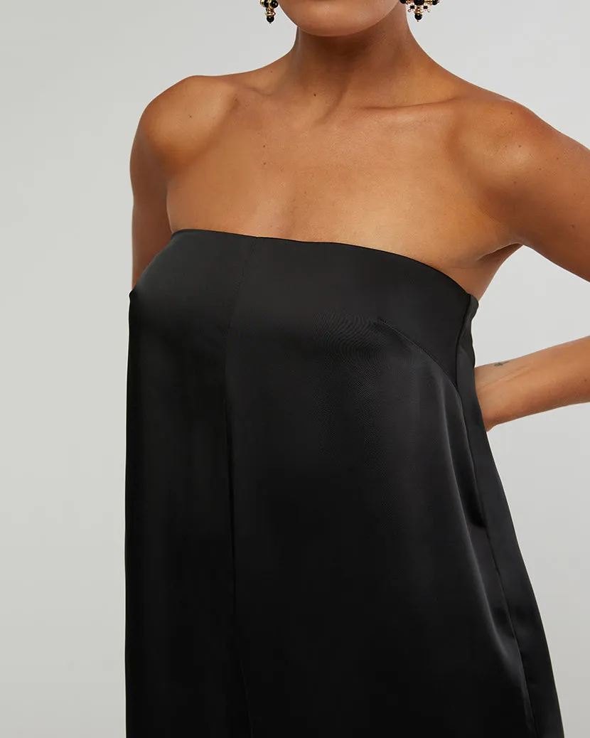 Strapless Wide Leg Jumpsuit sold by WeWoreWhat product image thumbnail 4