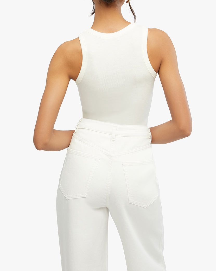Ribbed Rayon Jersey Tank sold by WeWoreWhat product image thumbnail 4