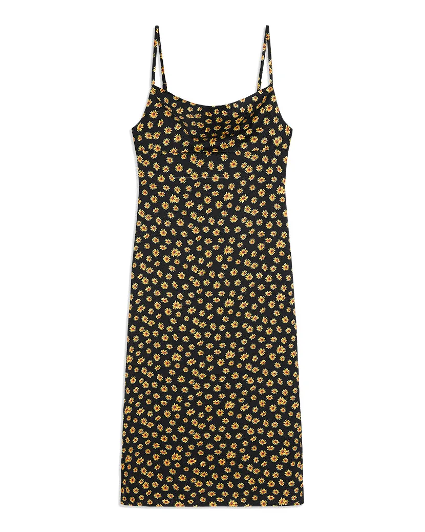 Cowl Ditsy Daisies Midi Dress sold by WeWoreWhat product image thumbnail 2