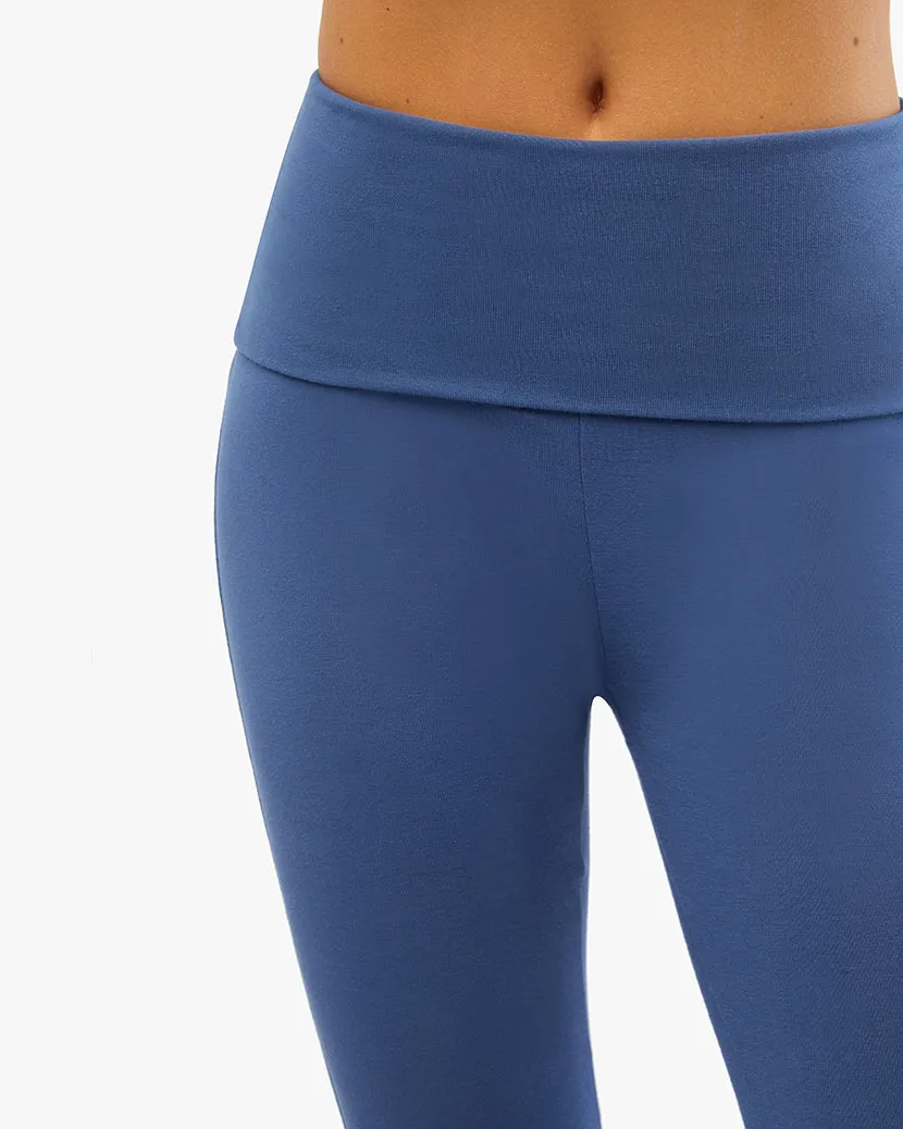 Fold Over Slit Legging Cotton Jersey sold by WeWoreWhat product image thumbnail 4