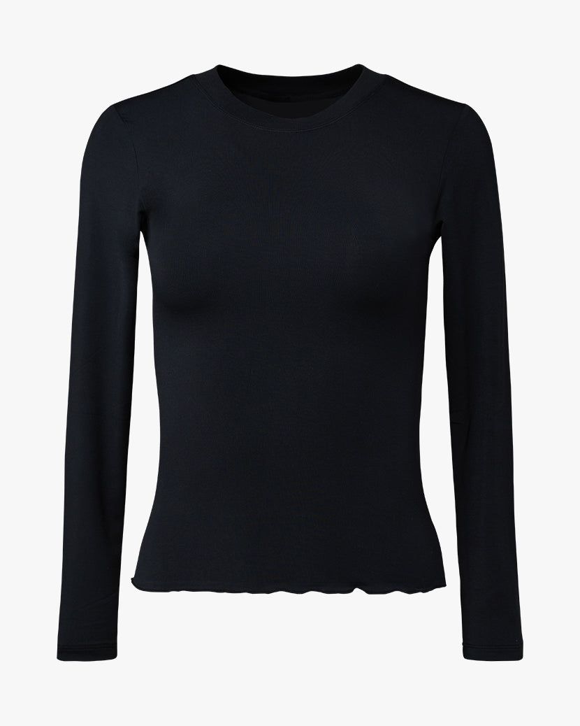 Long Sleeve Modal Jersey Crewneck sold by WeWoreWhat product image thumbnail 2