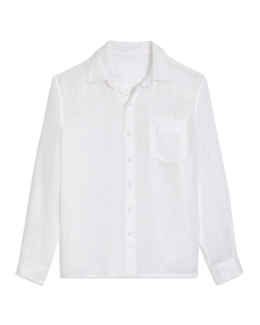 Men's Long Sleeve Linen Button Down Shirt sold by WeWoreWhat