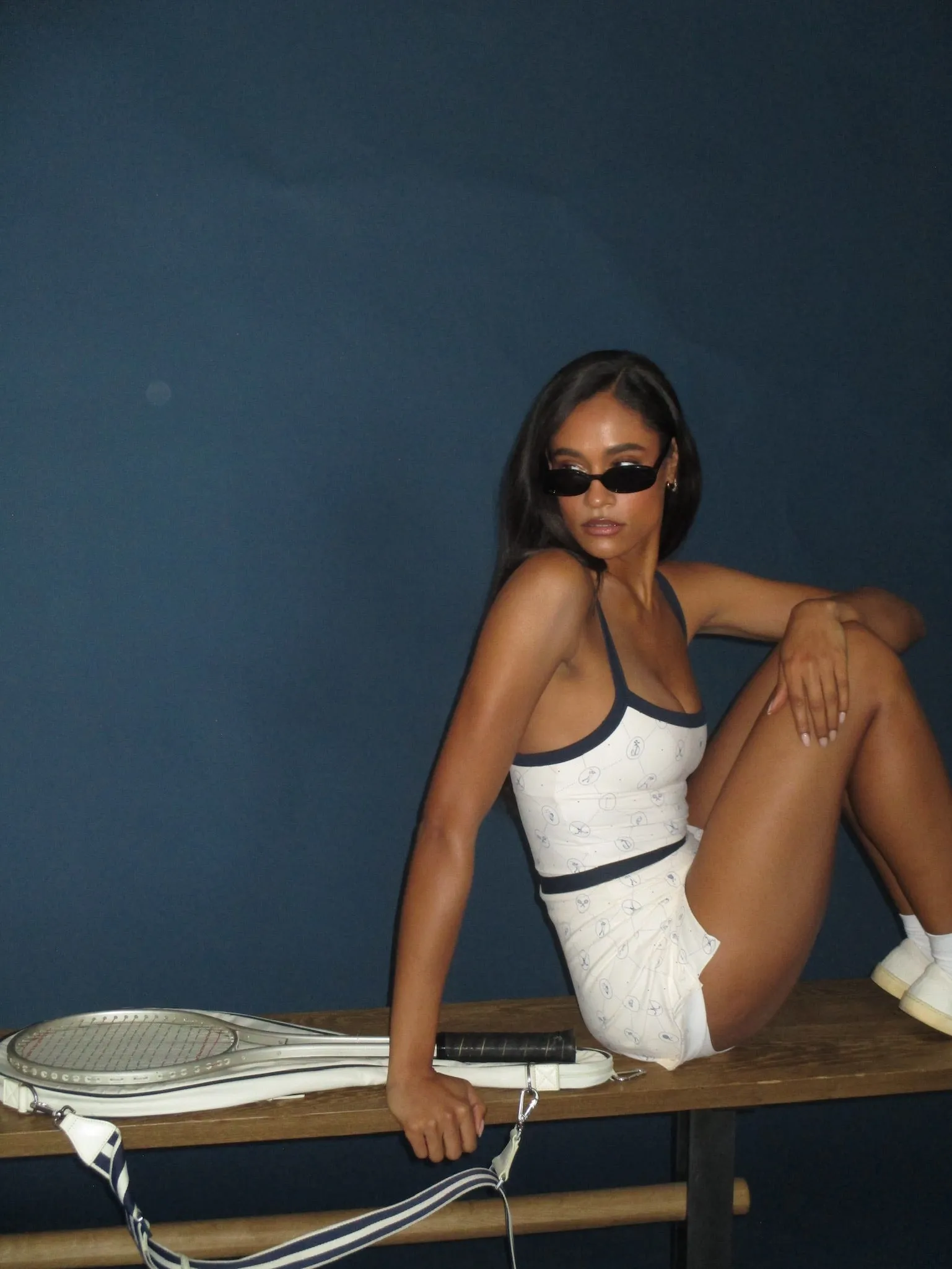 Wide Strap Scoop Tank sold by WeWoreWhat product image thumbnail 3