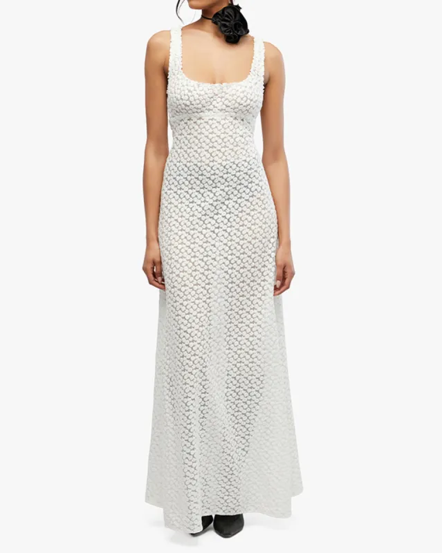 Eyelet Slip Dress sold by WeWoreWhat