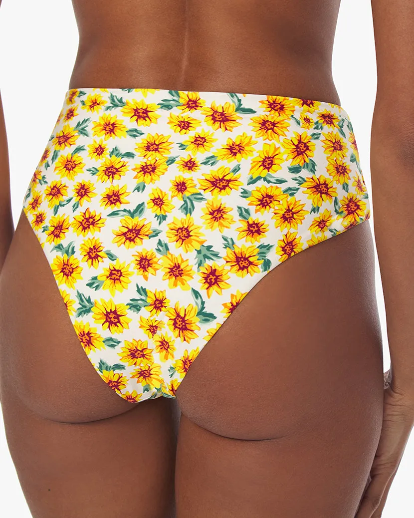 Riviera Micro Sunflowers Bikini Bottom sold by WeWoreWhat product image thumbnail 3