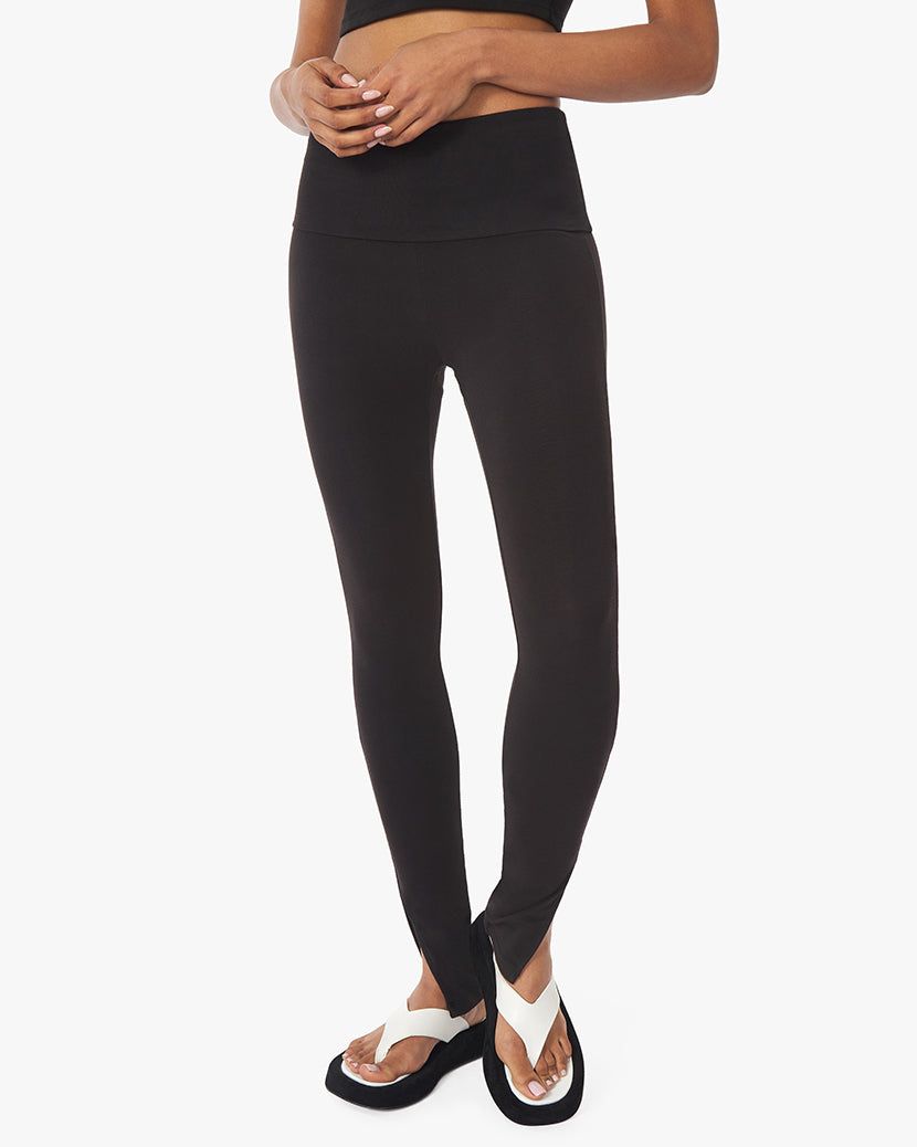 Fold Over Slit Legging Cotton Jersey sold by WeWoreWhat product image thumbnail 4