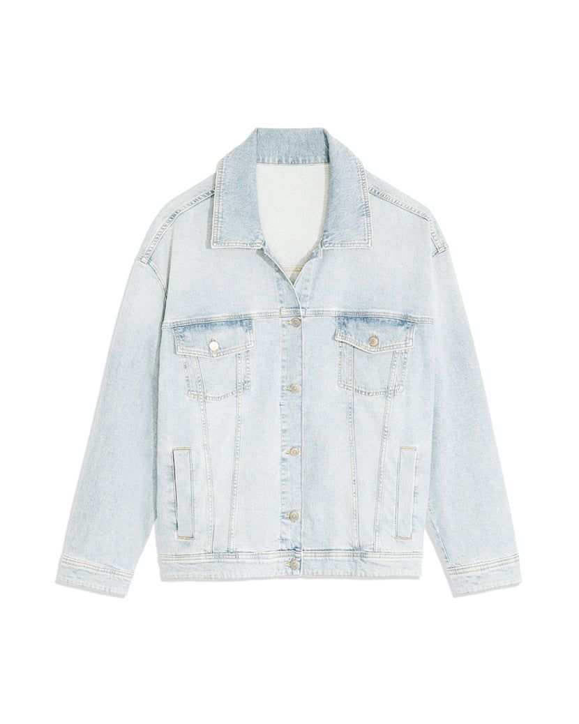 Oversized Indigo Comfort Jacket sold by WeWoreWhat product image thumbnail 2