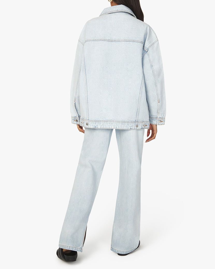 Oversized Indigo Comfort Jacket sold by WeWoreWhat product image thumbnail 6