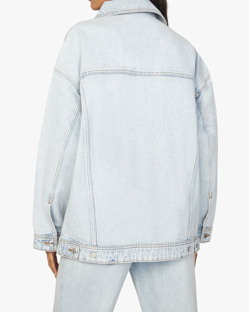 Oversized Indigo Comfort Jacket sold by WeWoreWhat product image thumbnail 5