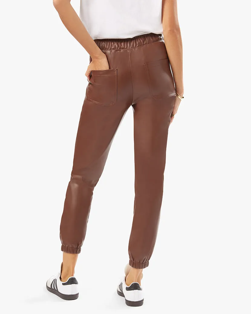 Vegan Leather Jogger sold by WeWoreWhat product image thumbnail 4