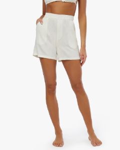 Elastic Linen Short sold by WeWoreWhat