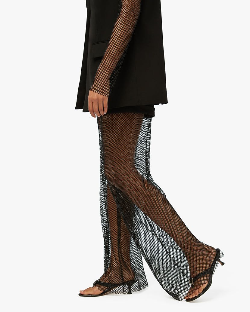 Crystal Mesh Suiting Pant sold by WeWoreWhat product image thumbnail 4