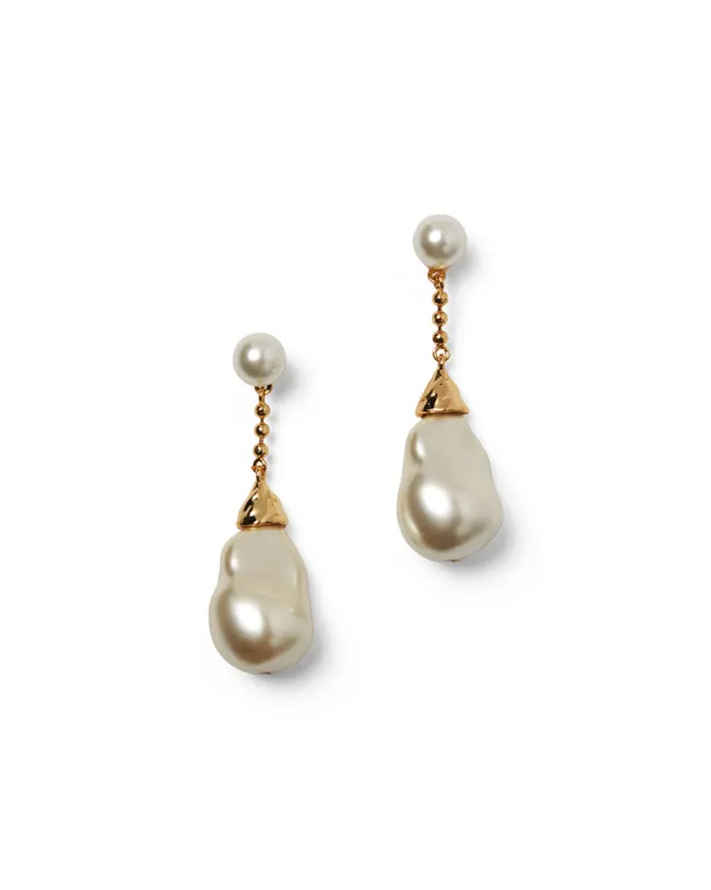 Pearl Dangle Earring sold by WeWoreWhat