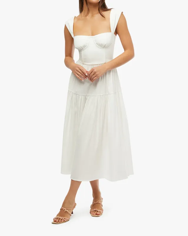 Strap Corset Midi Dress sold by WeWoreWhat