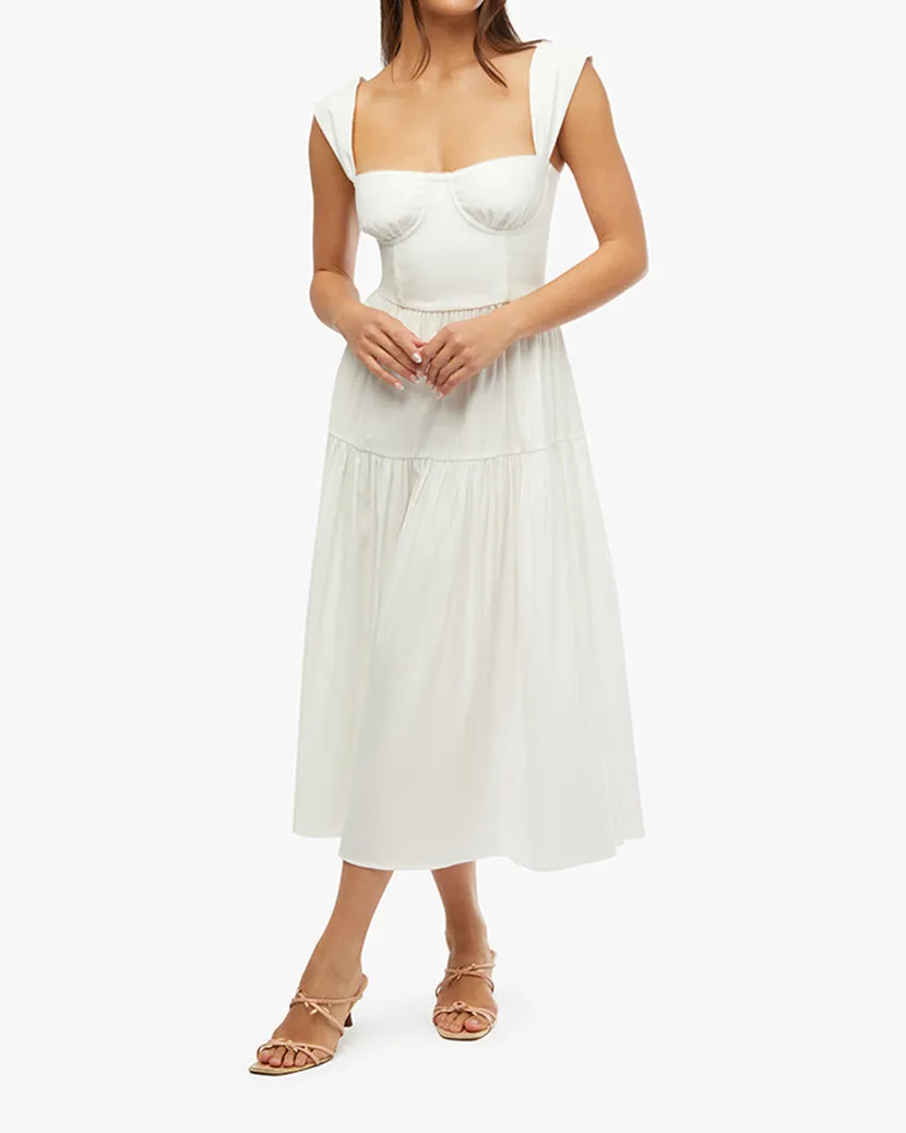 Strap Corset Midi Dress sold by WeWoreWhat