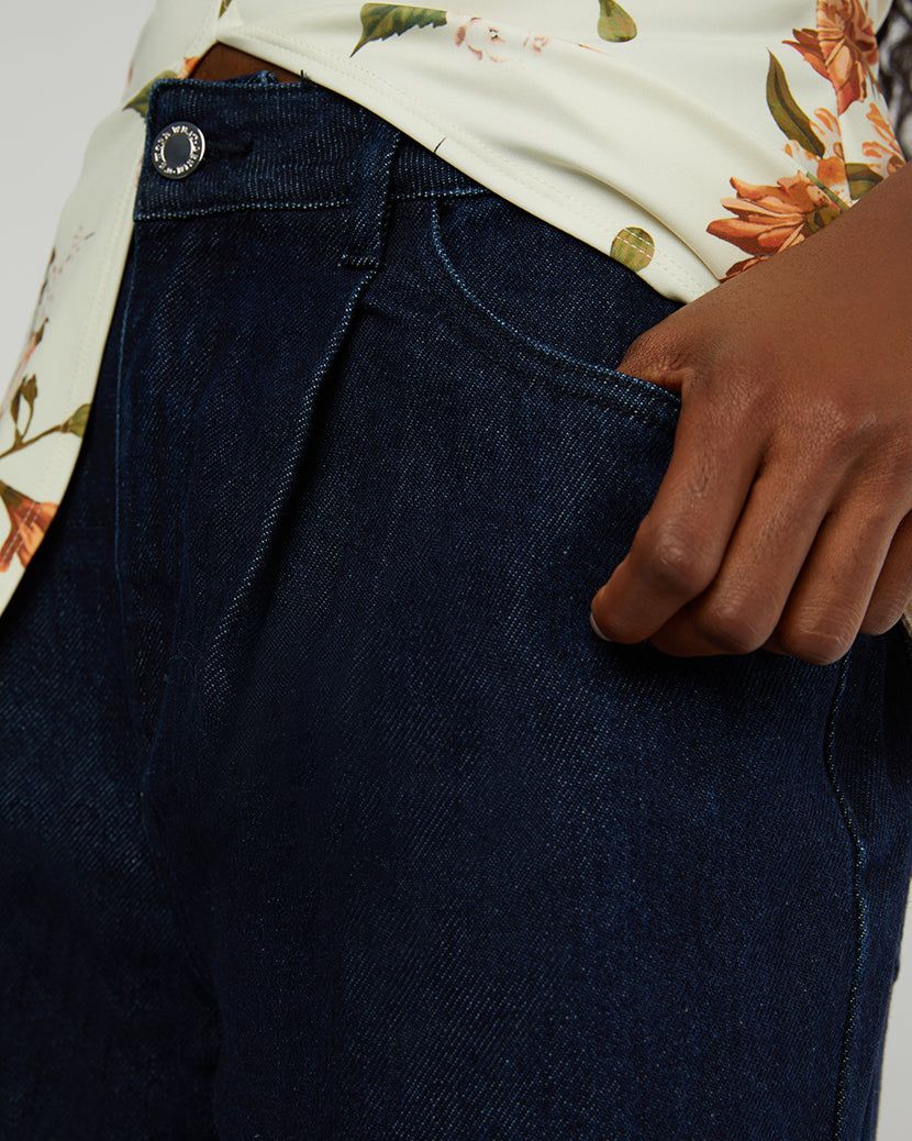 High Rise Pleated Wide Leg Pants sold by WeWoreWhat product image thumbnail 5