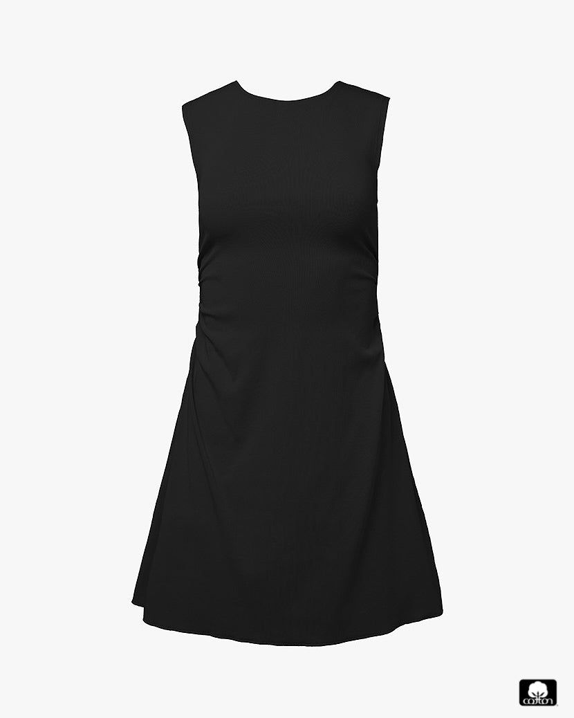 Ruched Muscle Tank Mini Dress sold by WeWoreWhat product image thumbnail 2