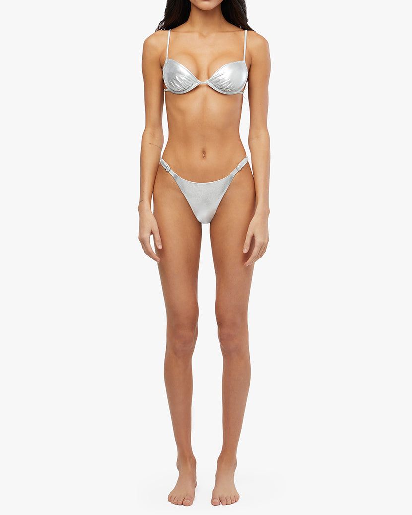 Ruched Underwire Bikini Top sold by WeWoreWhat product image thumbnail 4