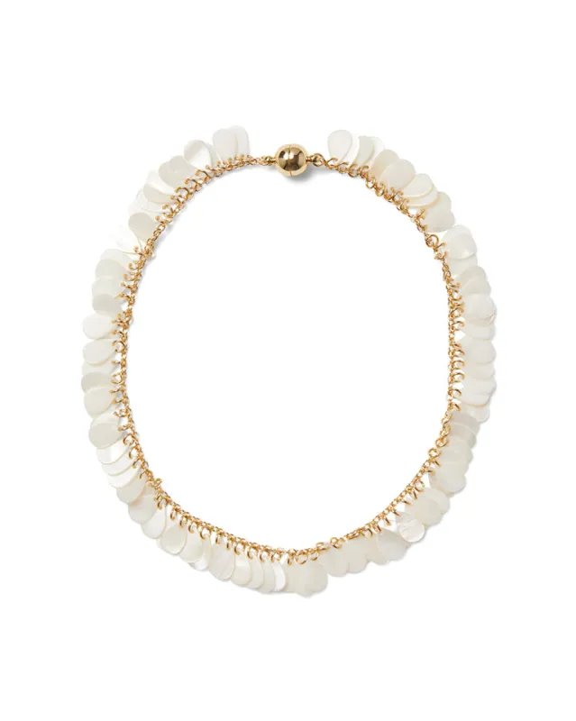 Shell Fringe Necklace sold by WeWoreWhat