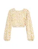 Billow Sleeve Ditsy Daisies Top sold by WeWoreWhat