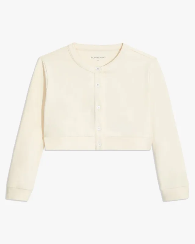 Cropped Cardigan sold by WeWoreWhat
