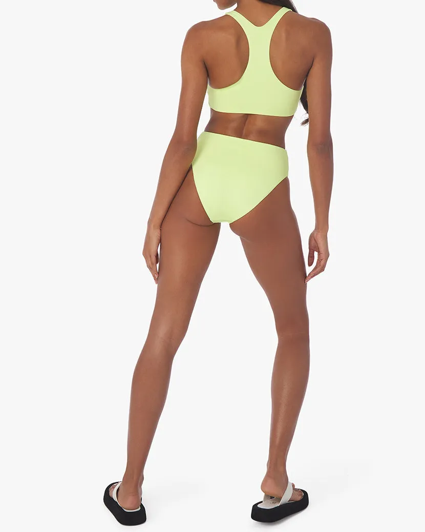 Zip Front Racerback Bikini Top sold by WeWoreWhat product image thumbnail 5
