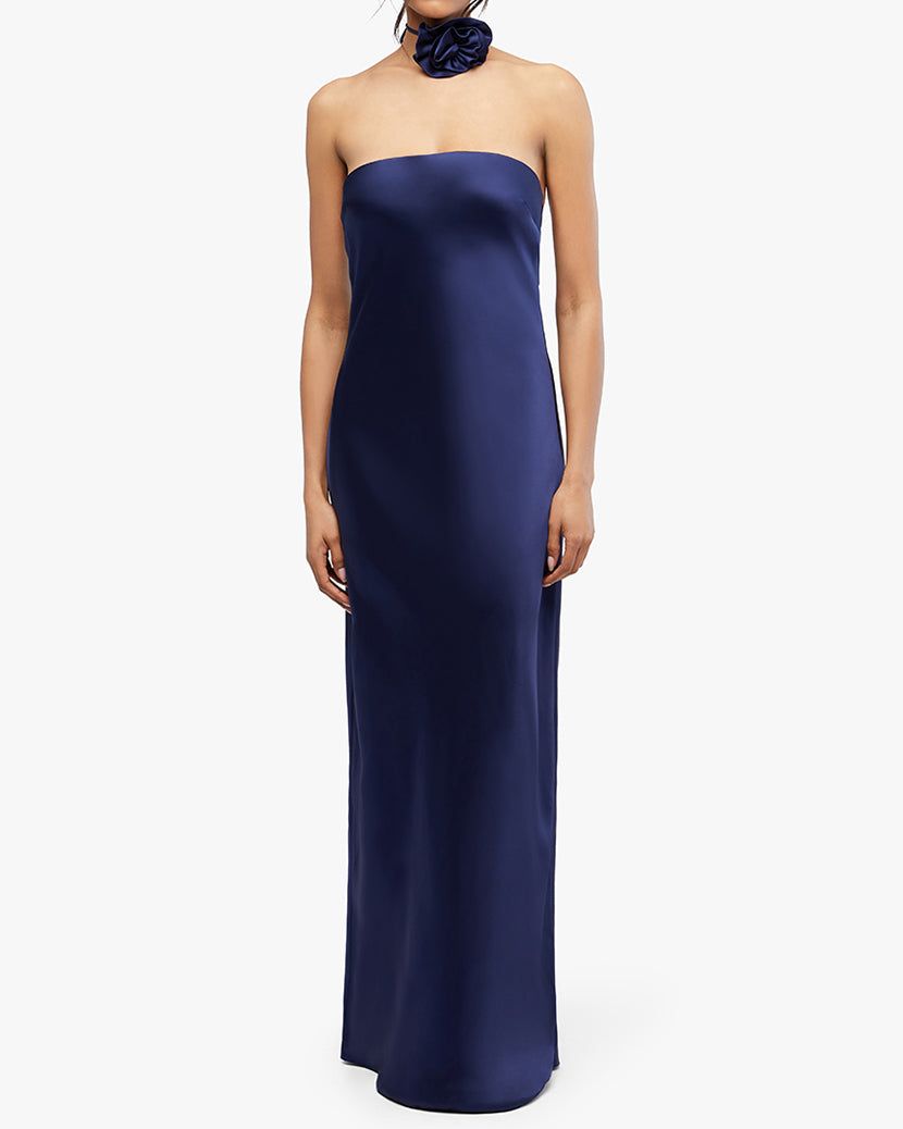 Strapless Silky Maxi Dress sold by WeWoreWhat product image thumbnail 7