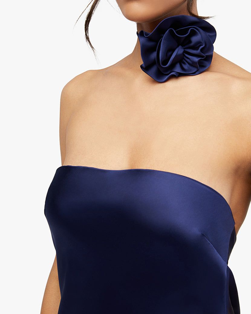 Strapless Silky Maxi Dress sold by WeWoreWhat product image thumbnail 5