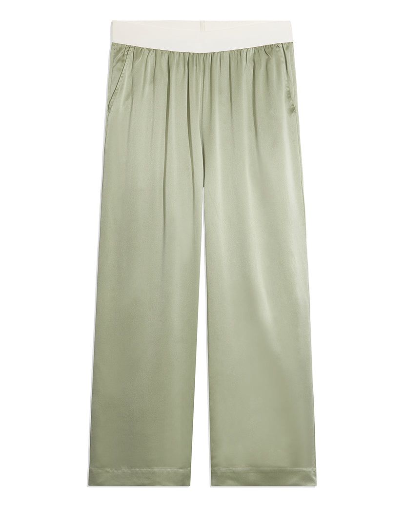 Silk Wide Leg Pant sold by WeWoreWhat product image thumbnail 3