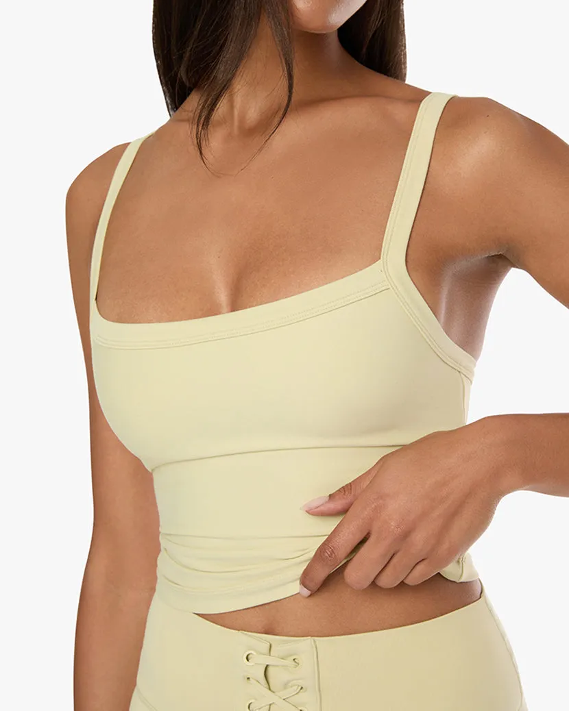 Wide Strap Scoop Tank sold by WeWoreWhat product image thumbnail 5