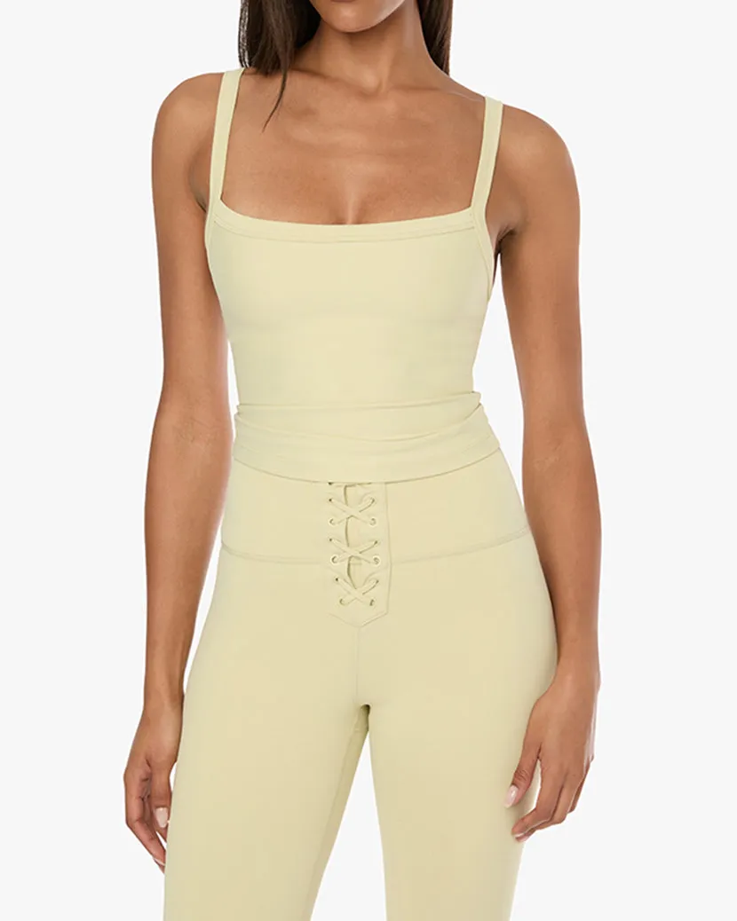 Wide Strap Scoop Tank sold by WeWoreWhat