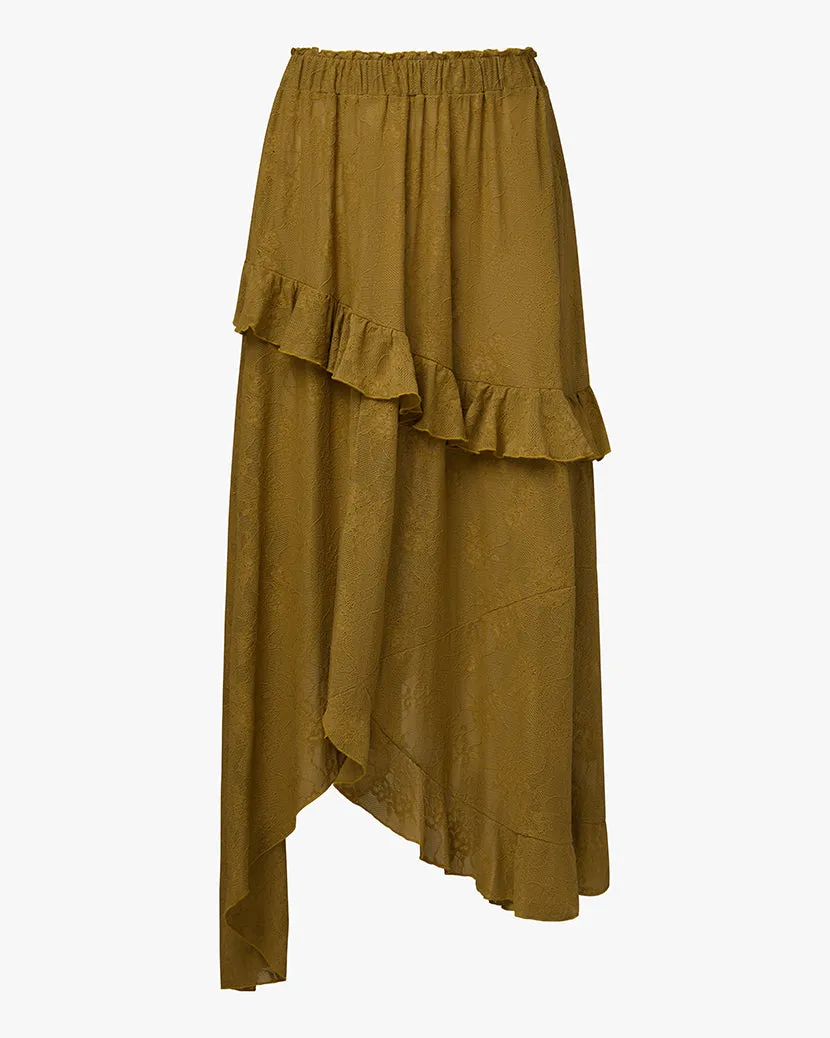 Lace Ruffle Skirt sold by WeWoreWhat product image thumbnail 2