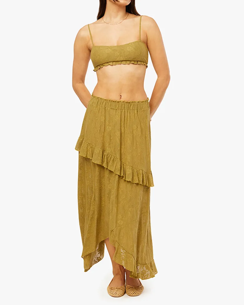 Lace Ruffle Skirt sold by WeWoreWhat product image thumbnail 3