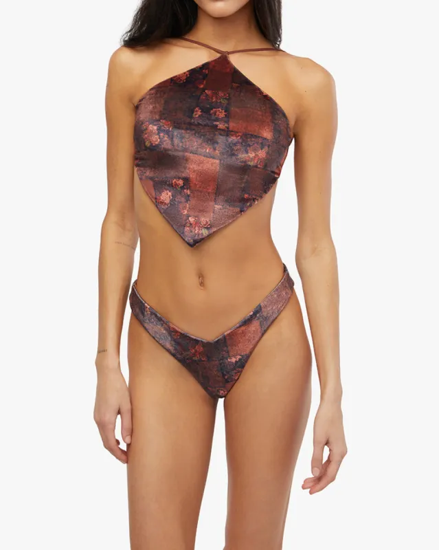 Bungee Bandana Bikini Top sold by WeWoreWhat