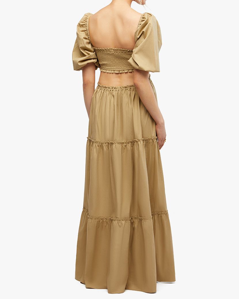 Smocked Cut Out Maxi Dress sold by WeWoreWhat product image thumbnail 4