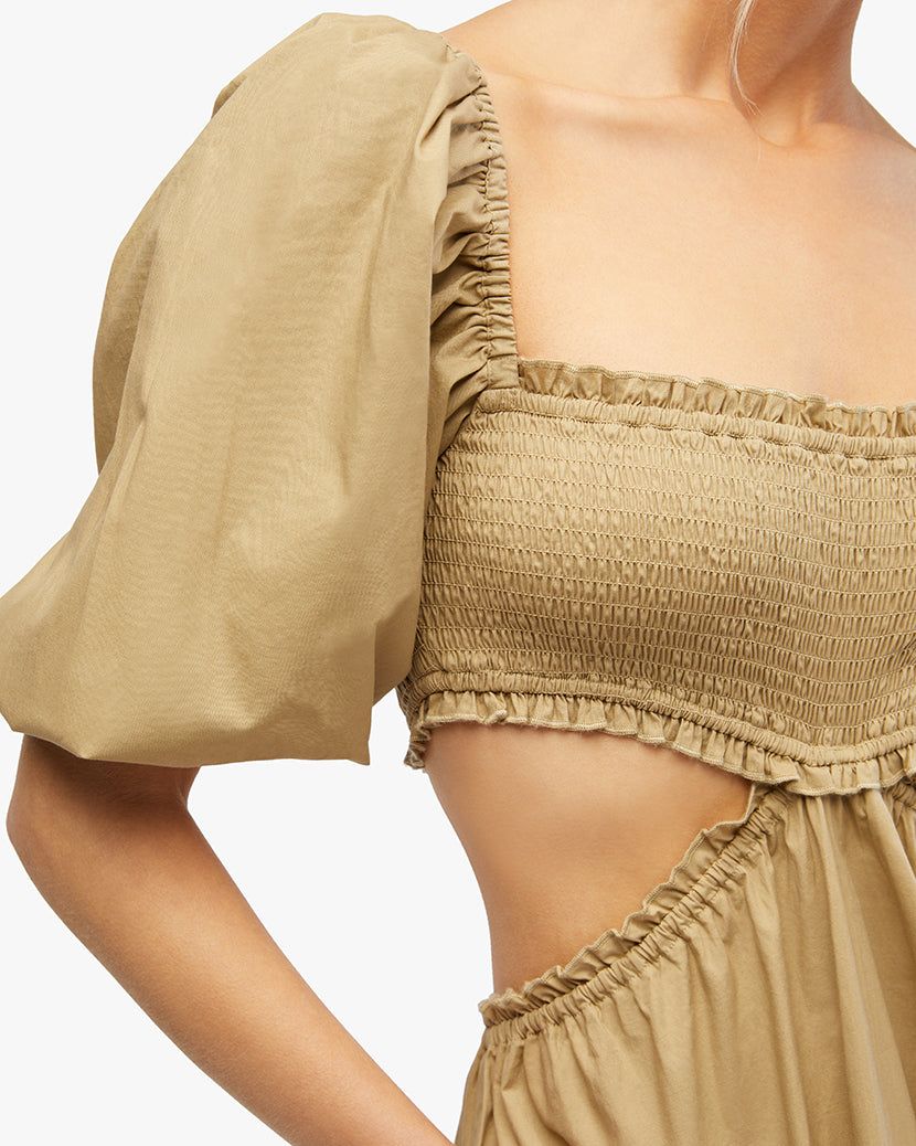 Smocked Cut Out Maxi Dress sold by WeWoreWhat product image thumbnail 5