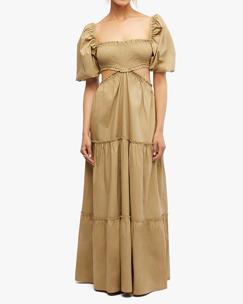 Smocked Cut Out Maxi Dress sold by WeWoreWhat product image thumbnail 6