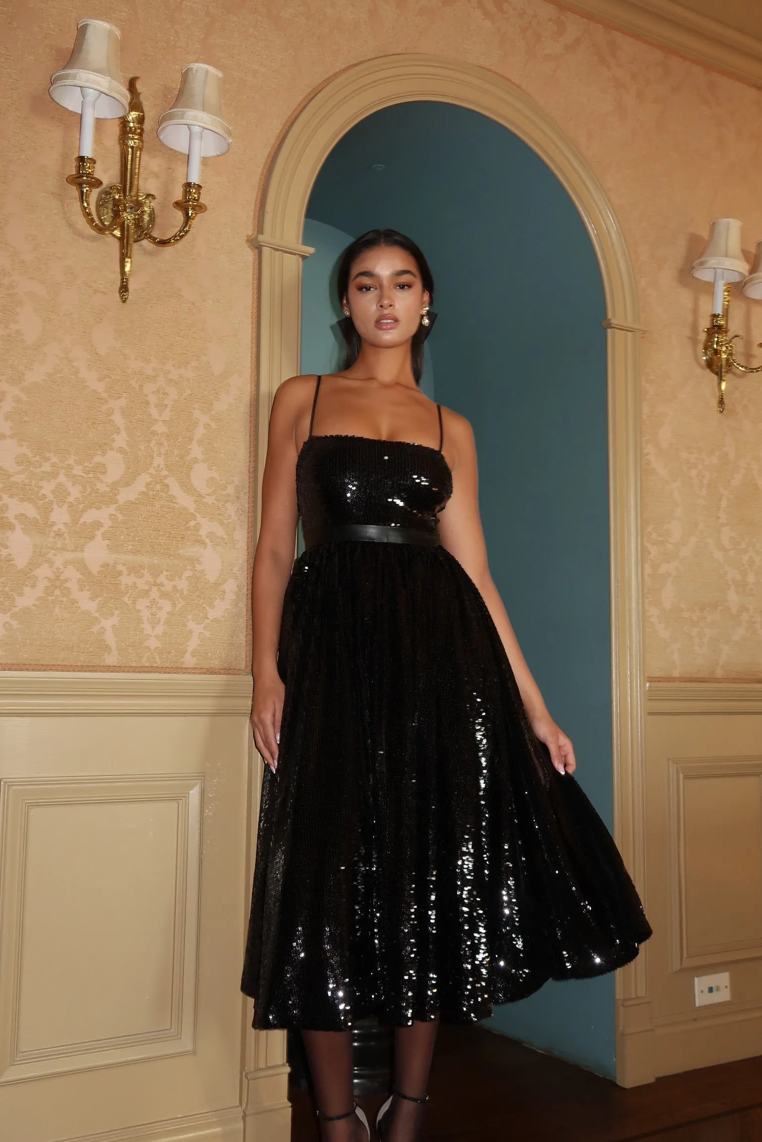 Sequin Midi Dress sold by WeWoreWhat product image thumbnail 2