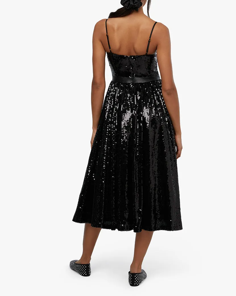 Sequin Midi Dress sold by WeWoreWhat product image thumbnail 4