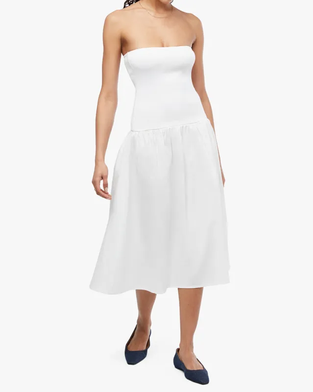 Ribbed Cotton Midi Dress sold by WeWoreWhat