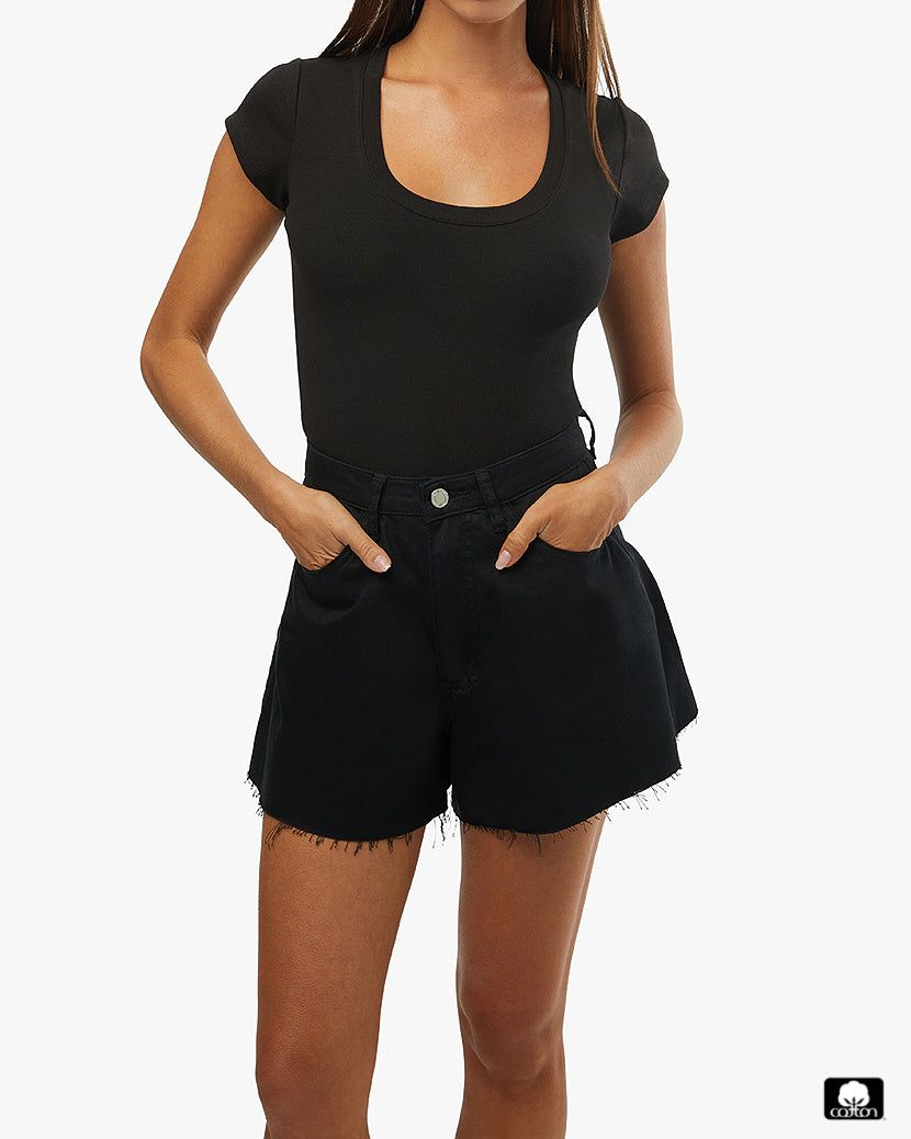 Scoop Neck Tee sold by WeWoreWhat product image thumbnail 4