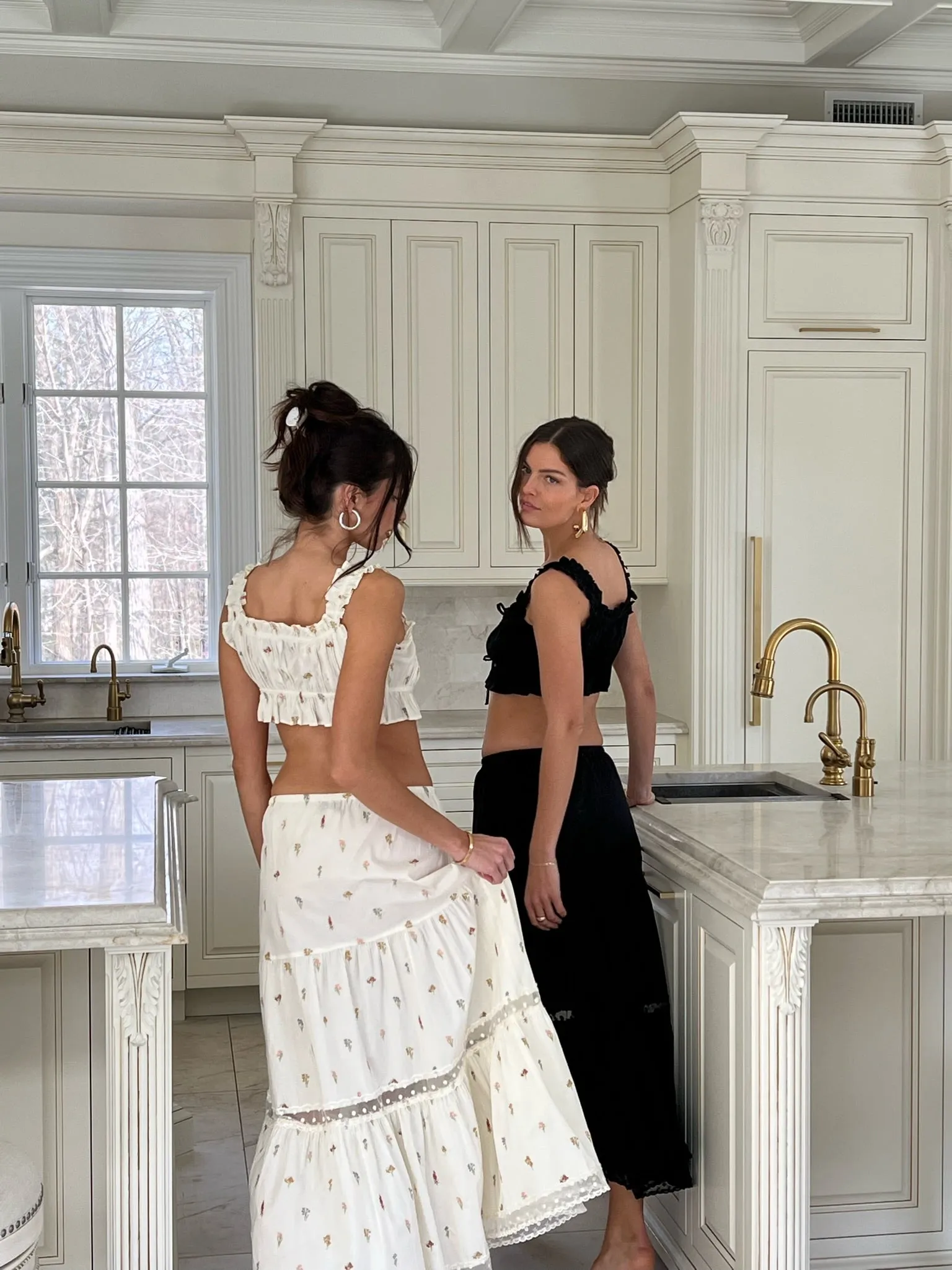 Midi Pull On Skirt sold by WeWoreWhat product image thumbnail 3