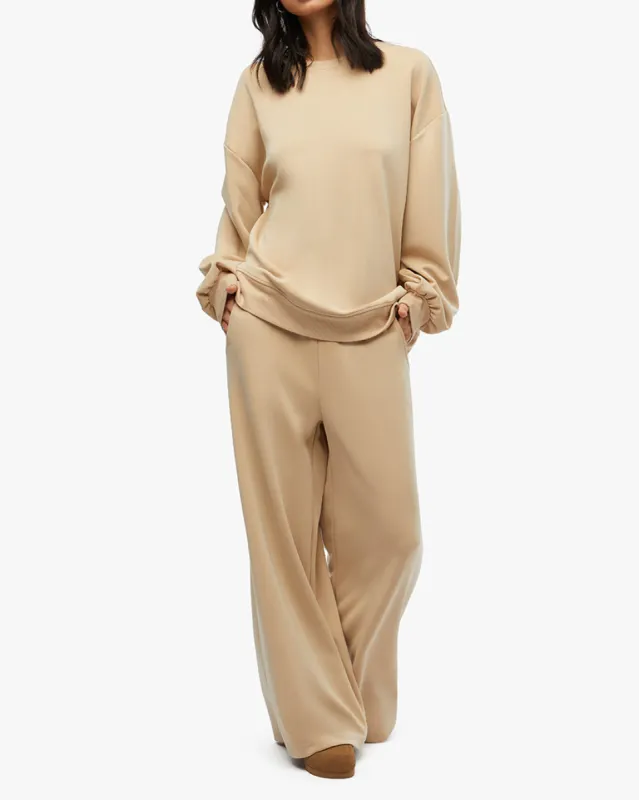 Pull On Wide Leg Pant sold by WeWoreWhat