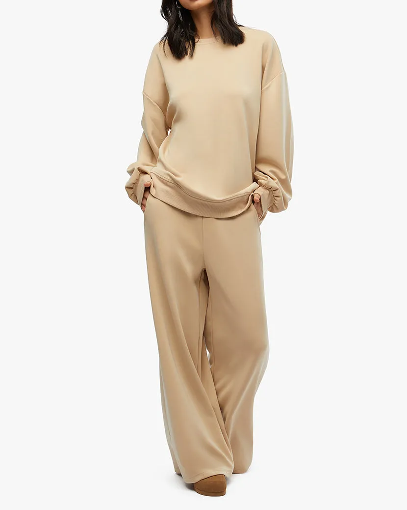 Pull On Wide Leg Pant sold by WeWoreWhat
