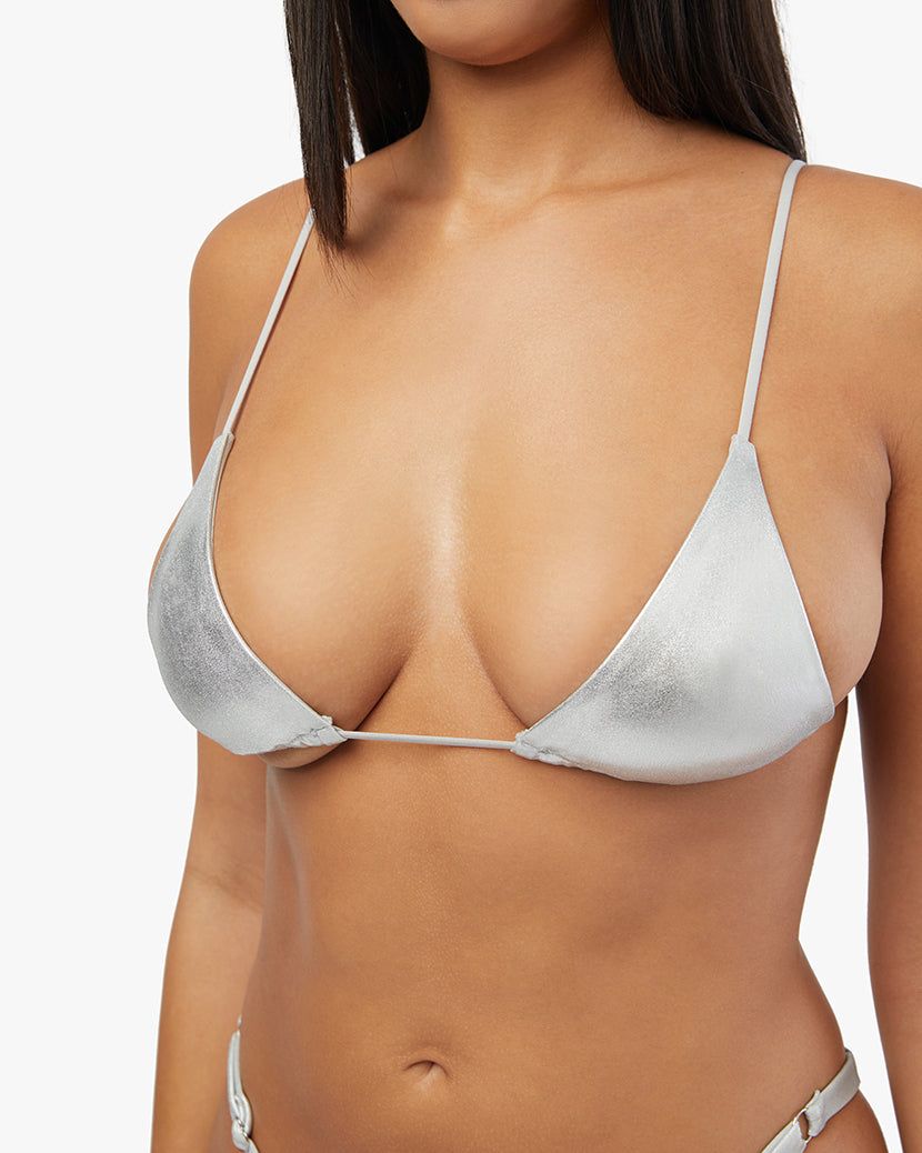 Micro Triangle Bikini Top sold by WeWoreWhat