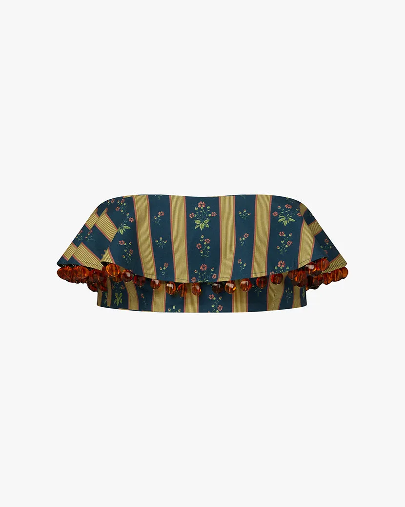 Ruffle Bandeau Top sold by WeWoreWhat product image thumbnail 2