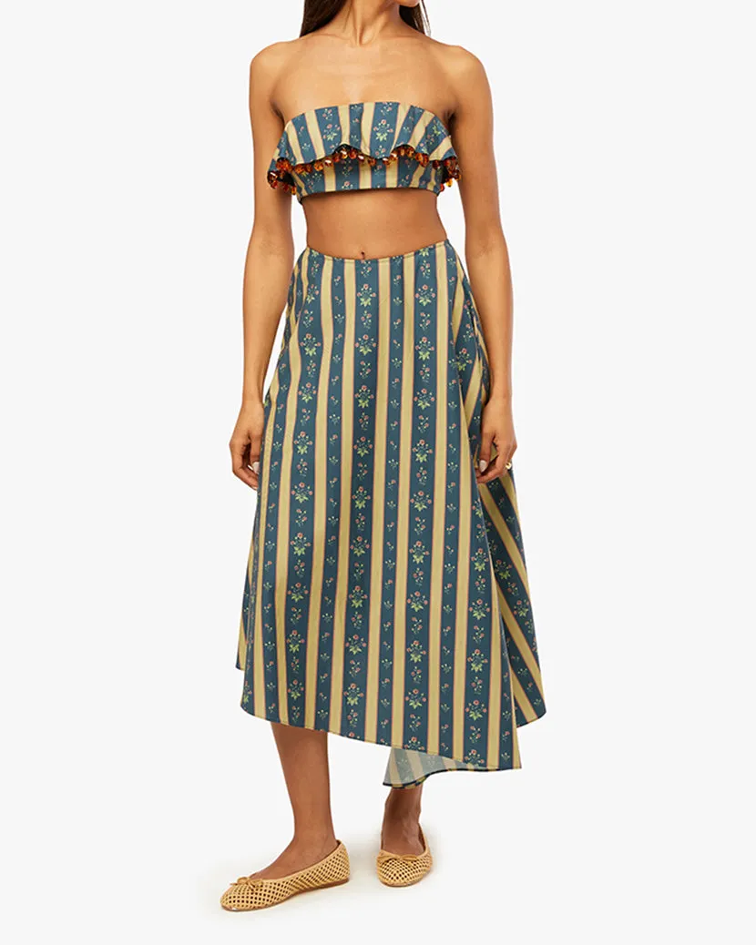 Ruffle Bandeau Top sold by WeWoreWhat product image thumbnail 4