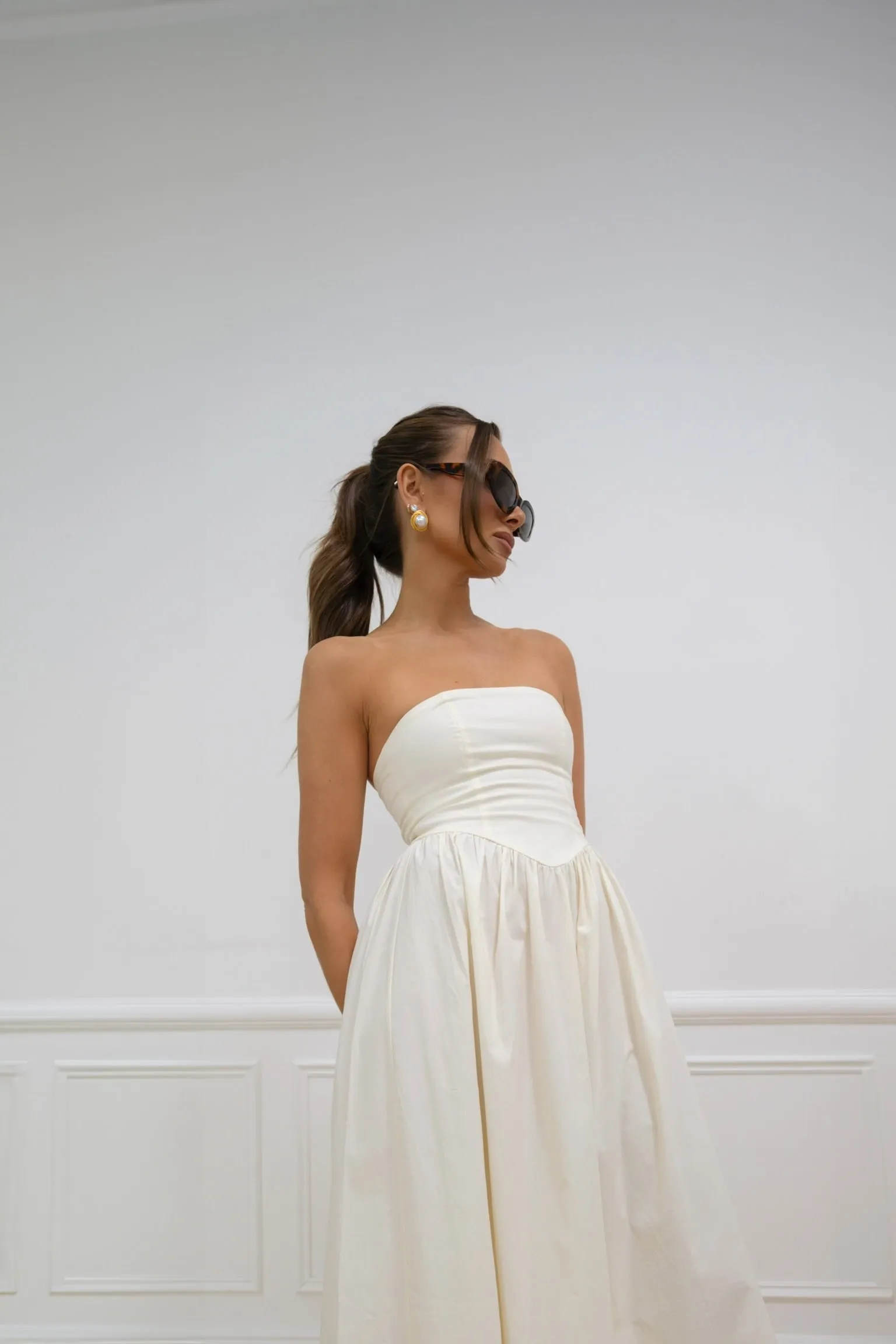 Corset Maxi Dress sold by WeWoreWhat product image thumbnail 3