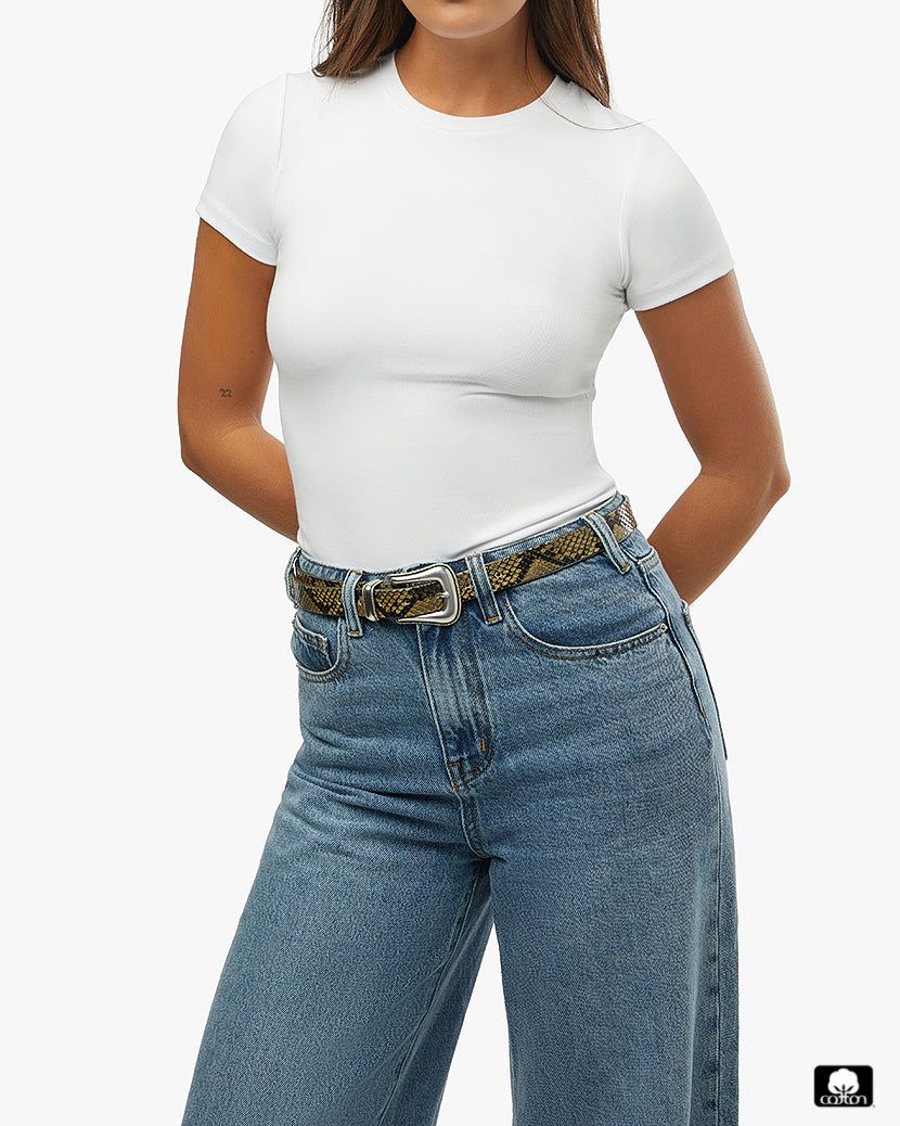 Fitted Crew Neck sold by WeWoreWhat